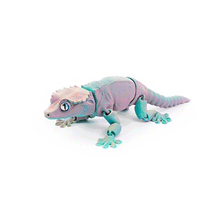Lifelike 3d Print Lizard-Crested Gecko Toy