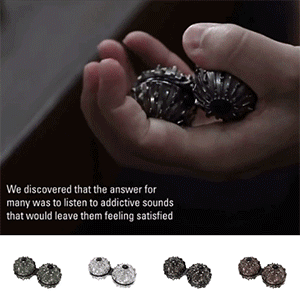 LT Metal One-Piece Massage Ball De-stress Fidget