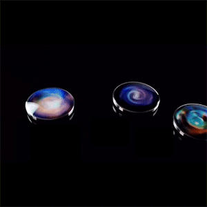 Mini Luminous Galaxy Spinning Top