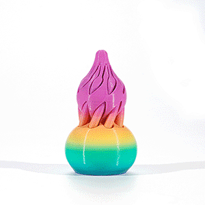 Dual-Sided Rotating Gourd Spiral Cone Fidget Toy