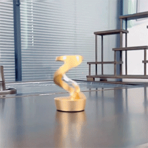 Spiral Desktop Suspended Gyroscope