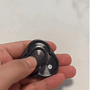 Triangle Rotary Clover Magnetic EDC Sliding