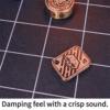 Zinc Alloy Poker Fidget: Satisfying Click, Comfortable Grip
