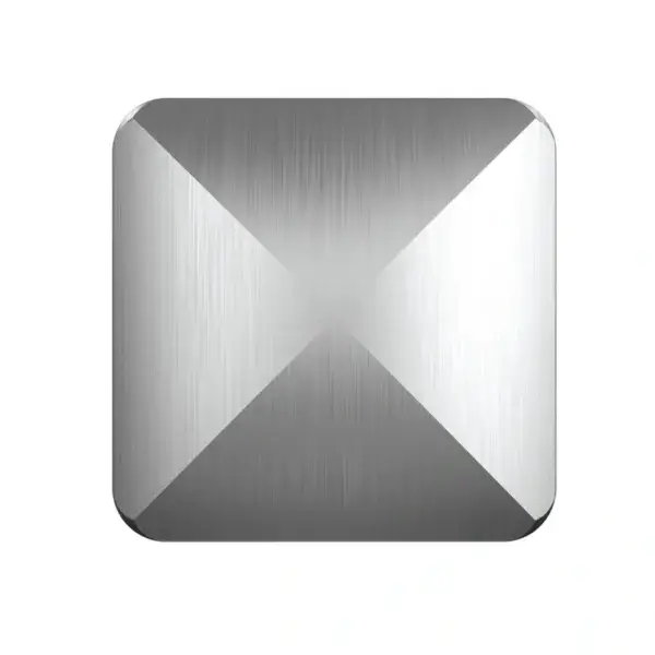 oem flip it toy square silver design manufacturing
