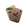 Zinc Alloy Poker Fidget: Satisfying Click, Comfortable Grip