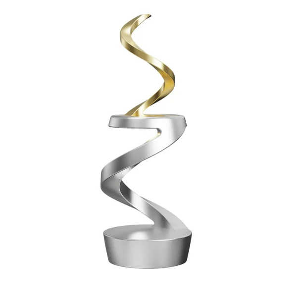 Spiral Desktop Suspended Gyroscope