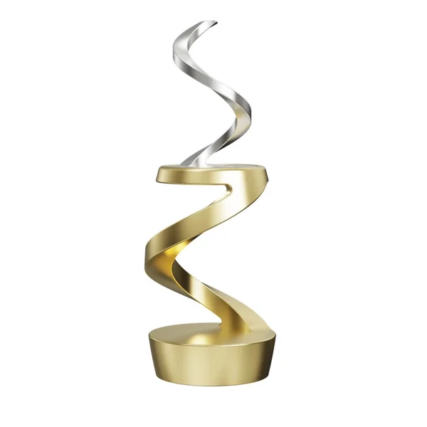 Spiral Desktop Suspended Gyroscope