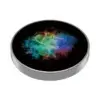 anti stress spinning coin with twinkling stars pattern