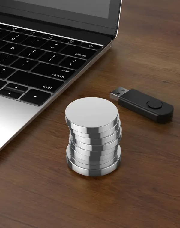 Gold Coin Spinning Top丨S-Curve Fidget Stainless Steel Toy