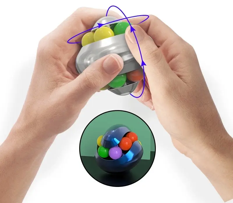 pinball-themed fidget spinner